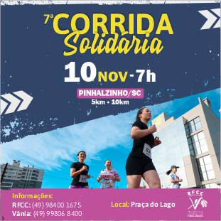 7ª CORRIDA SOLIDARIA OUTUBRO ROSA-NOVEMBRO AZUL