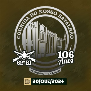 CORRIDA 62 BI JOINVILLE - 106 ANOS